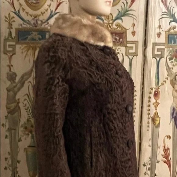 Vintage Marshall Field Fur Collar Jacket - Picture 7 of 10